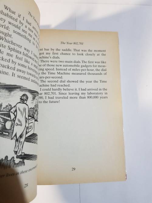 H.G. Wells, The Time Machine, Hardcover