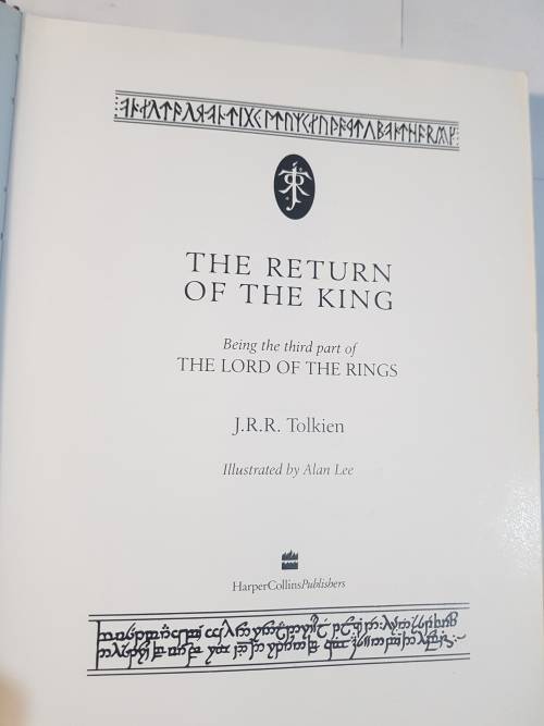 J.R.R. Tolkien, The Return Of The King, Hardcover