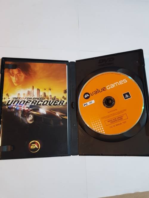 Need For Speed, Undercover PC DVD