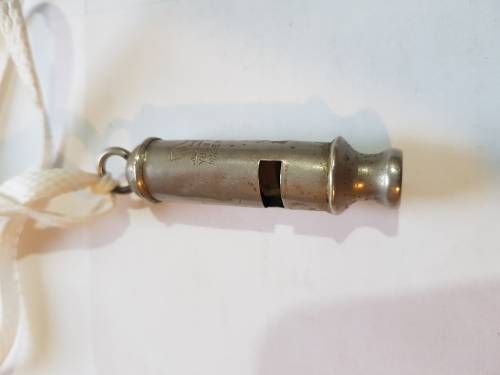 Vintage Hong Kong Police Whistle