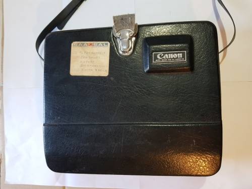 Canon Auto Zoom 518 SV Super 8 Movie Camera with Carry Case, Tele Converter and Super 8 Cartridge