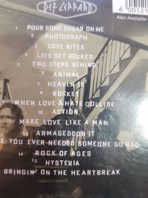 Def Lepperd Greatest Hits, Vault CD