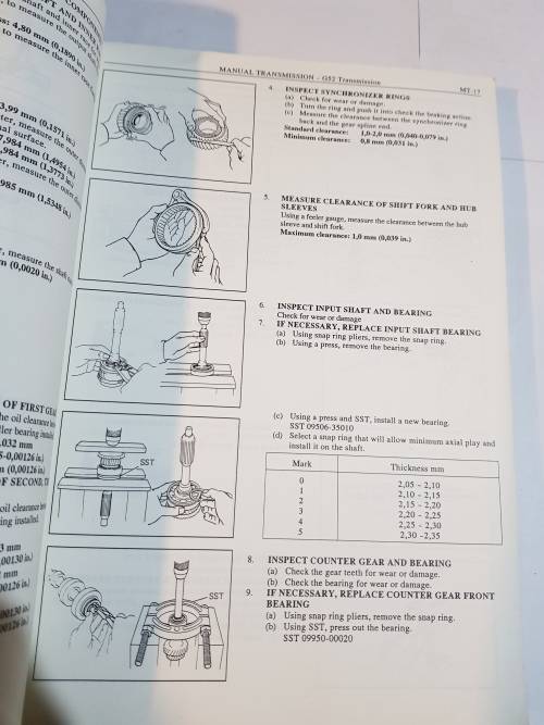Toyota Chassis and Body Workshop Manual, Stallion and Venture
