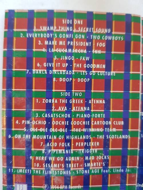 Crazy Dance Party, Various Cassette