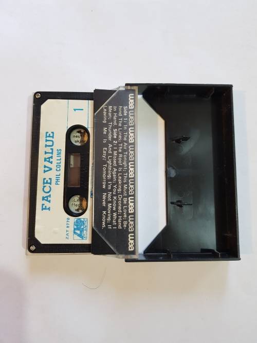Phil Collins, Face Value Cassette