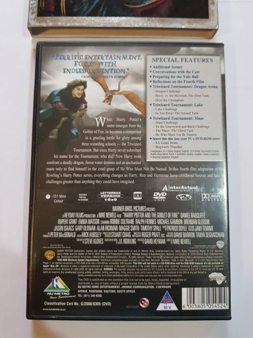 Harry Potter and the Goblet Of Fire DVD, Two-Disc Special Edition