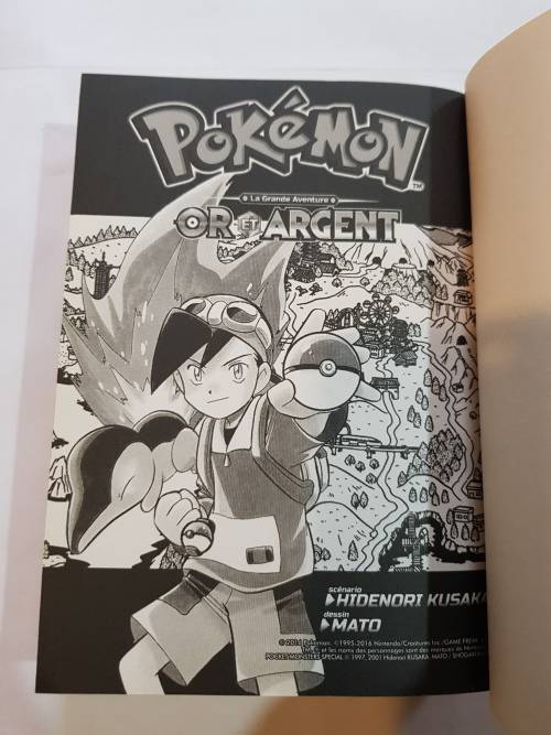 Pokemon, Or Et Argent, Tome 1, French Edition, 2016