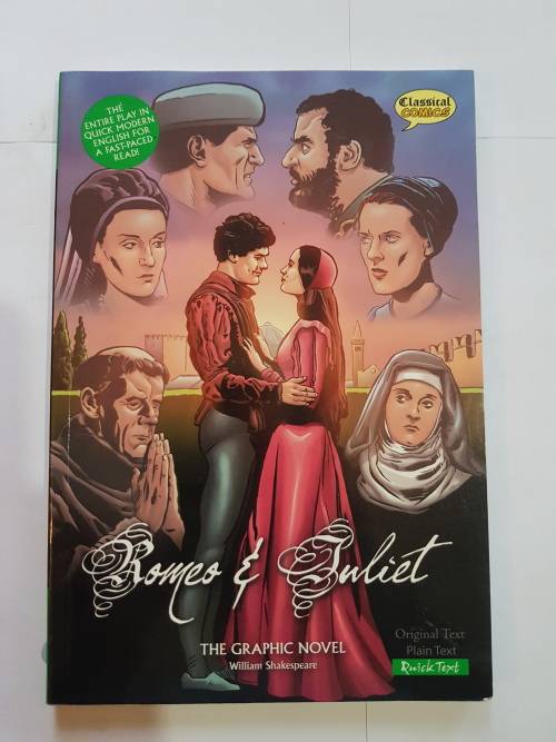 Romeo & Juliet, The Graphic Novel, William Shakespeare