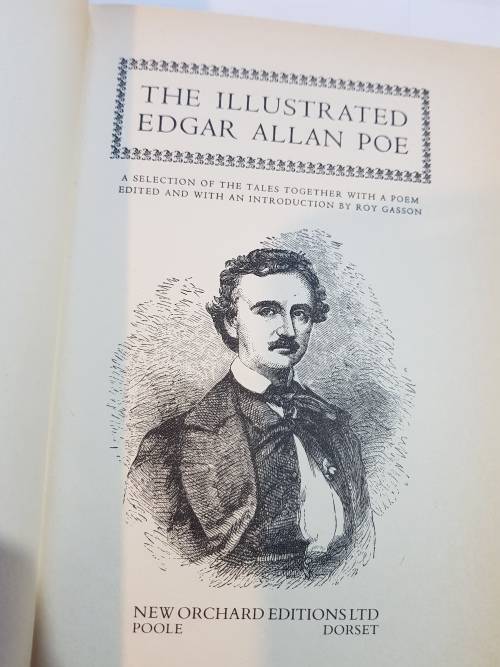 The Illustrated Edgar Allan Poe edited by Roy Gasson, 1976 First Edition, HC