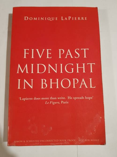 Five Past Midnight in Bhopal by Dominique LaPierre