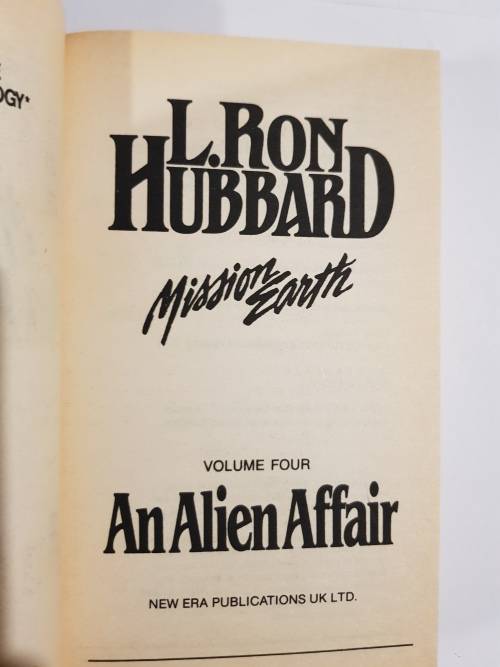 L. Ron Hubbard, An Alien Affair, Mission Earth Volume 4