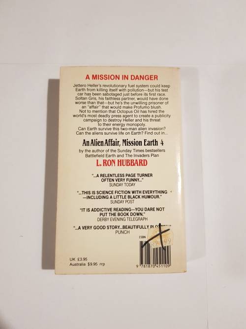 L. Ron Hubbard, An Alien Affair, Mission Earth Volume 4