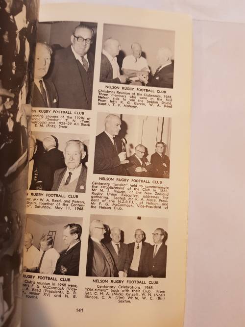 100 Years of Rugby, Story of Nelson Rugby Football Club 1870-1969