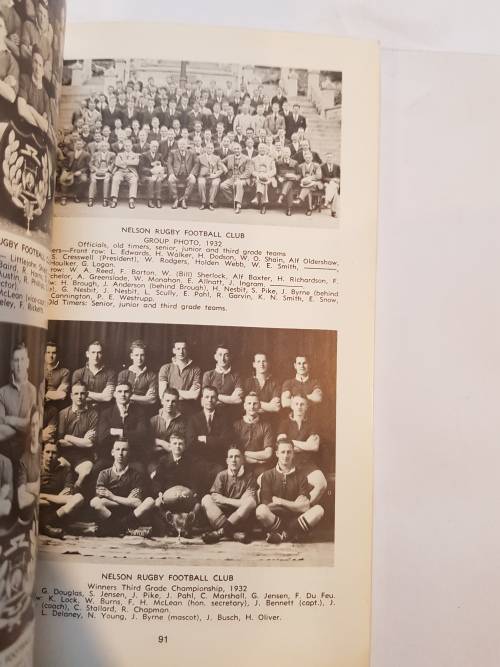 100 Years of Rugby, Story of Nelson Rugby Football Club 1870-1969