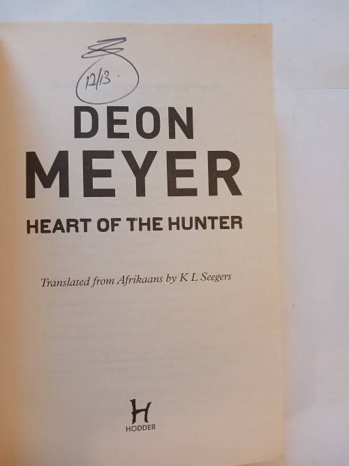 Heart of the Hunter by Deon Meyer