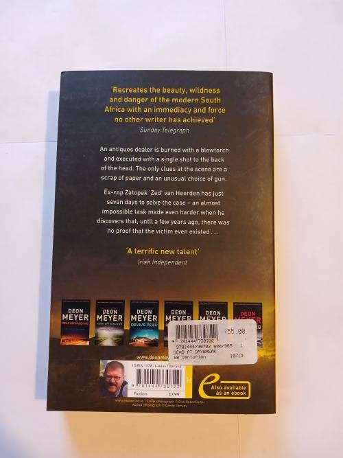 Dead at Daybreak by Deon Meyer