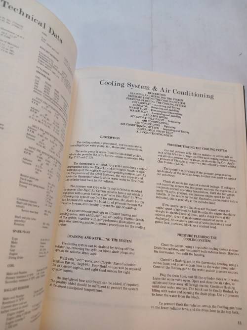 Chrysler Valiant VE-VG-H Series, Intereurope, Workshop Manual
