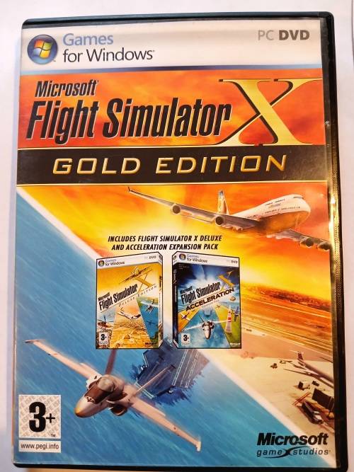 Microsoft Flight Simulator X, Gold Edition PC DVD