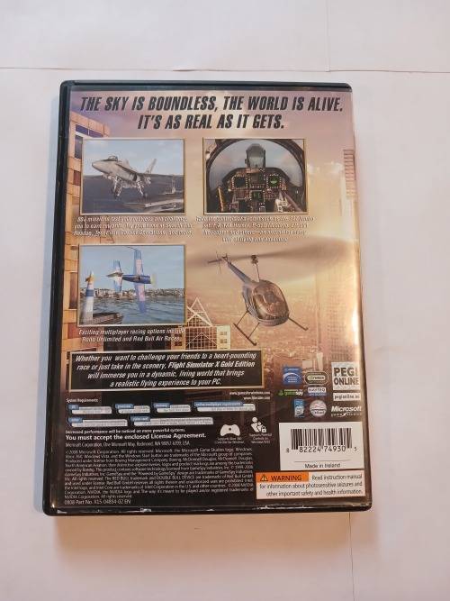 Microsoft Flight Simulator X, Gold Edition PC DVD