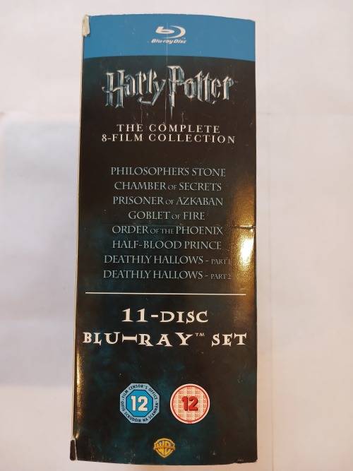 Harry Potter, The Complete 8 Film Collection, Blu-ray, 11 Disc Boxset