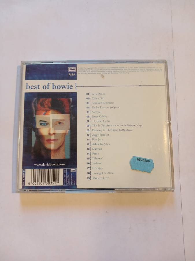 David Bowie, Best of Bowie CD