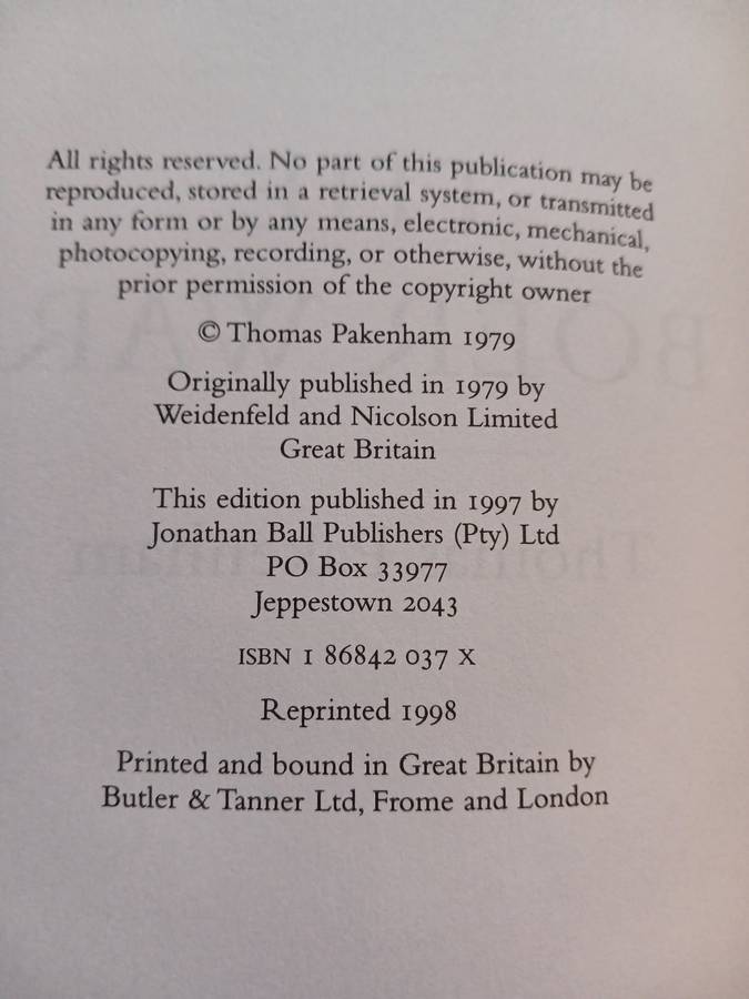 The Boer War by Thomas Pakenham