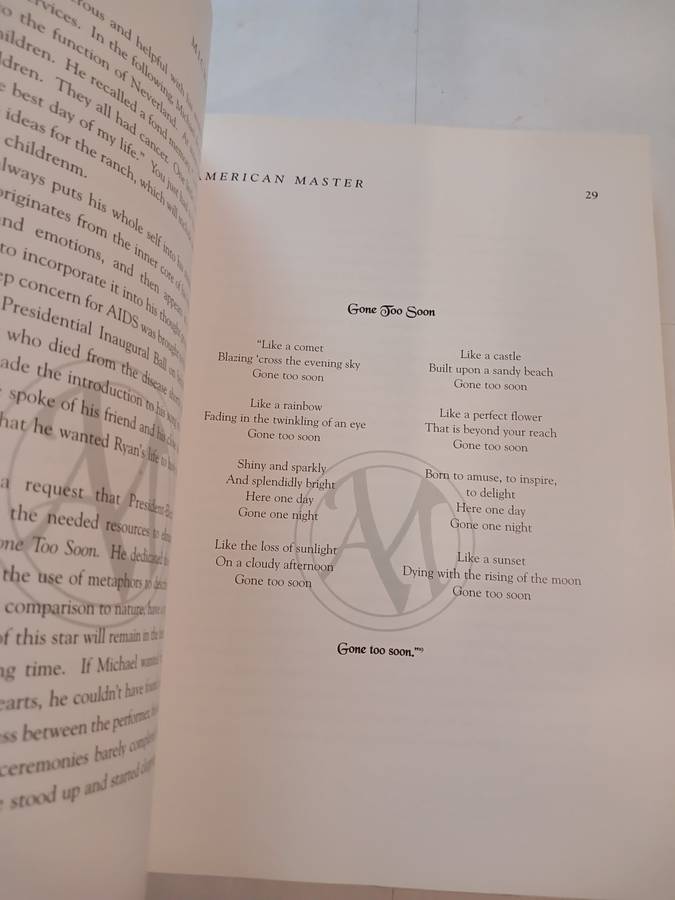 Michael Jackson, American Master by C. Mecca, Hardcover