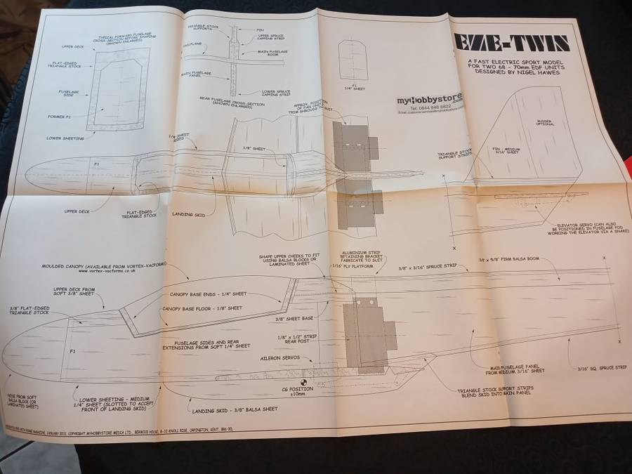 Eze-Twin designed by Nigel Hawes: Plan/Blueprint
