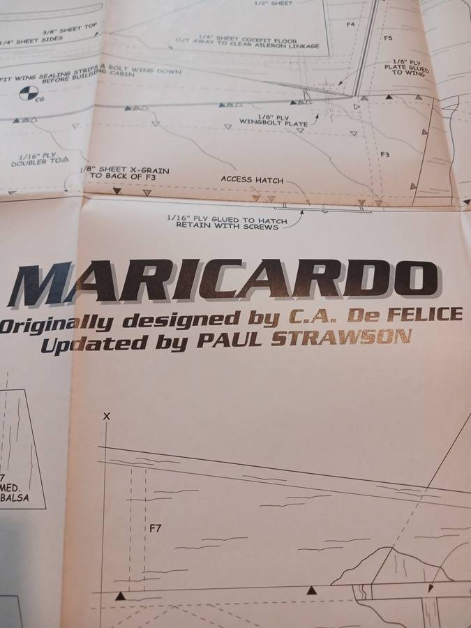 Maricardo designed by C.A. De Felice: Plan/Blueprint