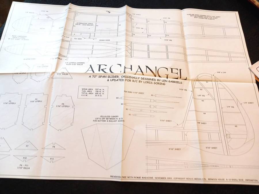 Archangel designed by Len Gabriels: Plan/Blueprint