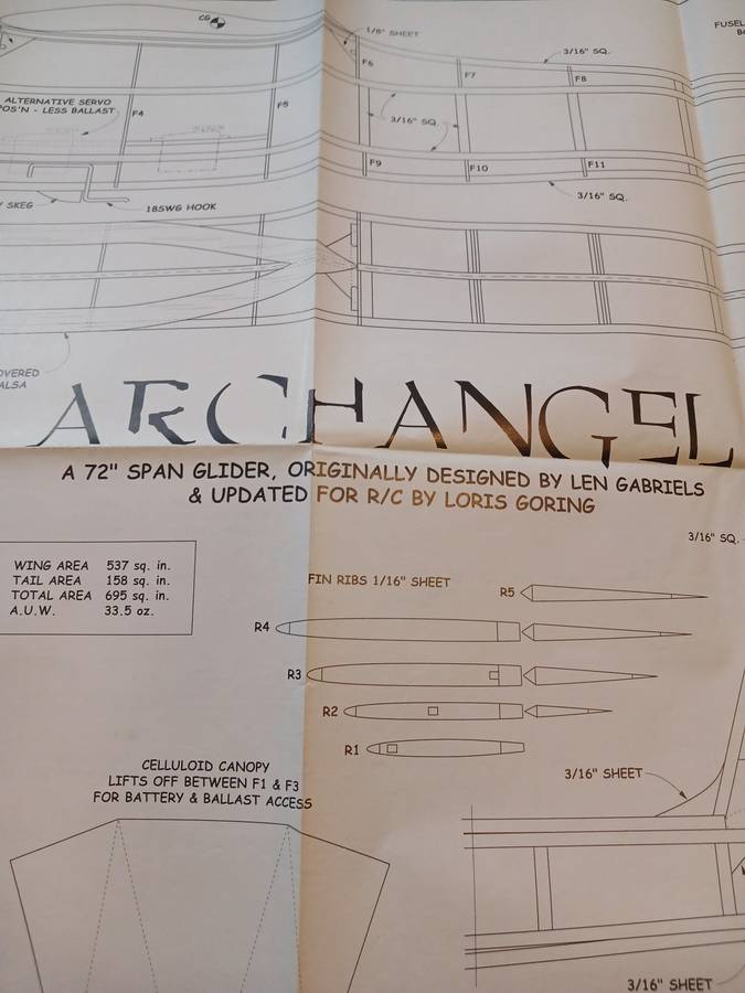 Archangel designed by Len Gabriels: Plan/Blueprint