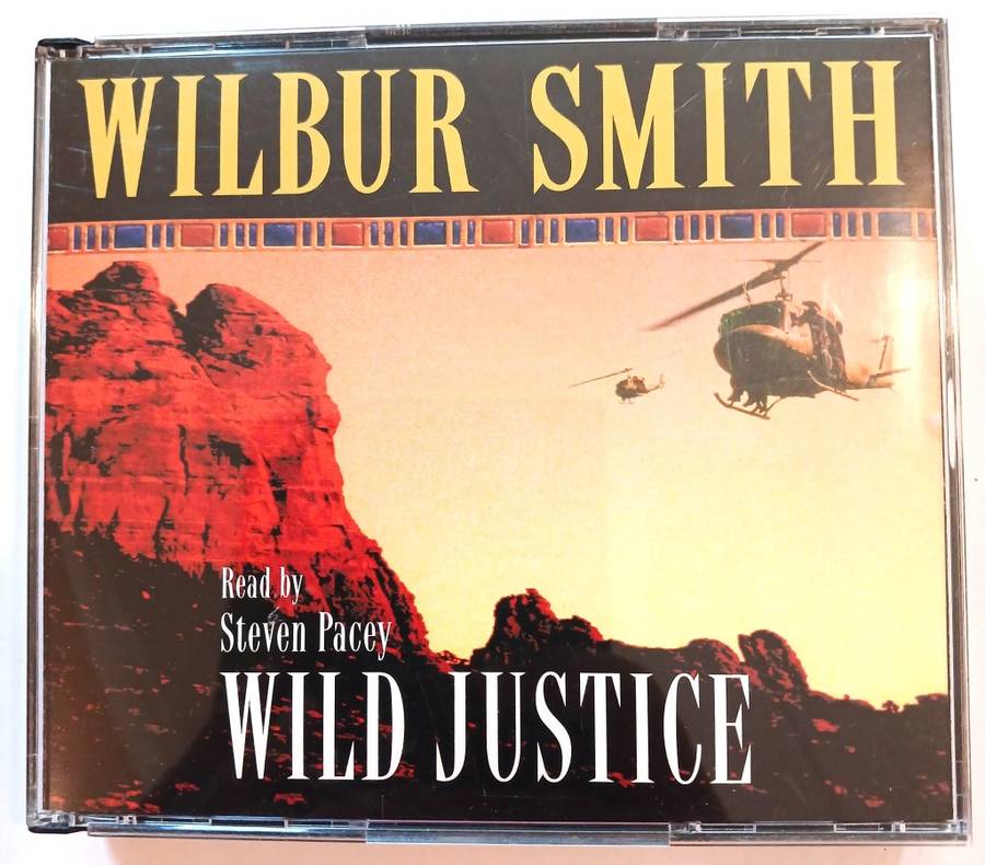 Wilbur Smith, Wild Justice read by Steven Pacey, 3 x CD, Digital Audio