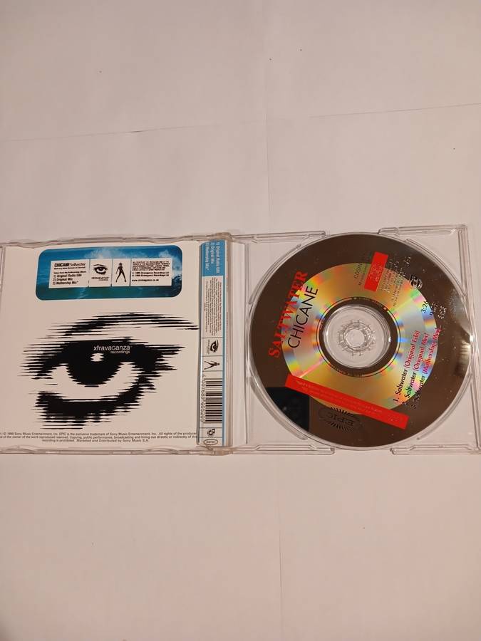 Chicane, Saltwater CD single