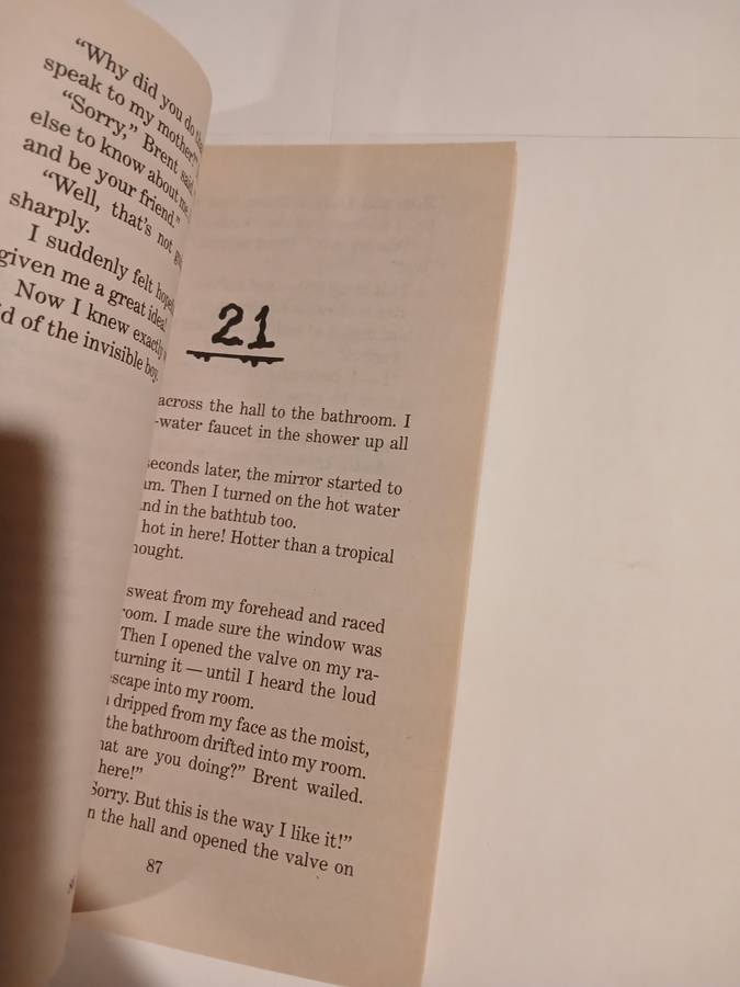 Goosebumps, My Best Friend is Invisible by R.L. Stine