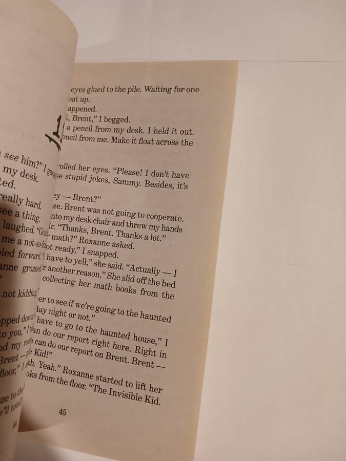 Goosebumps, My Best Friend is Invisible by R.L. Stine