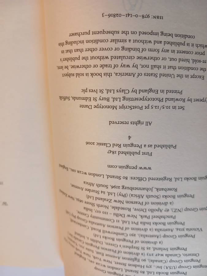 Jane Eyre by Charlotte Bronte