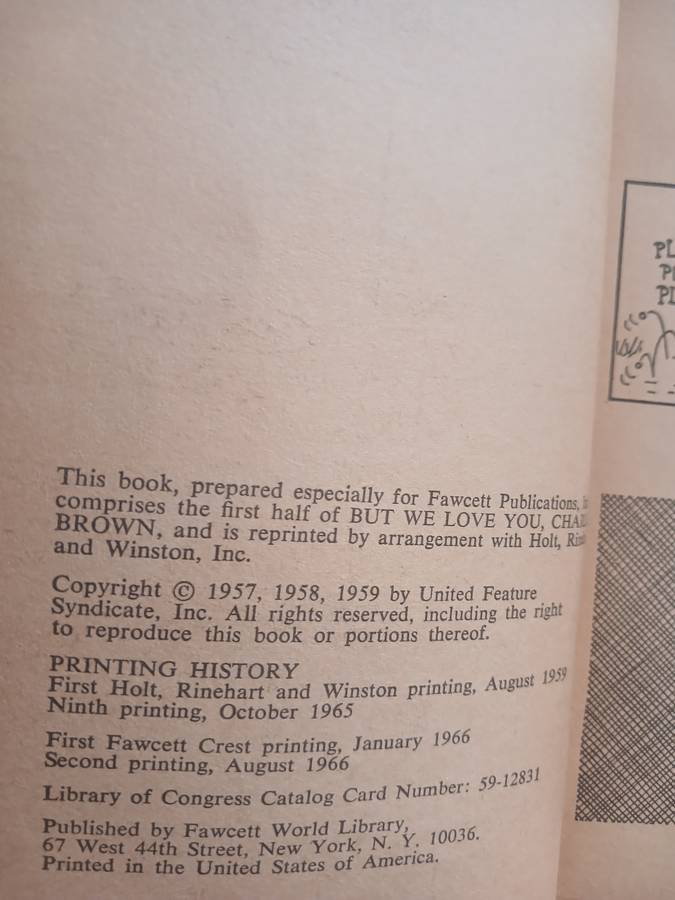 Charlie Brown, We`re on Your Side, Charlie Brown by Charles M. Schulz