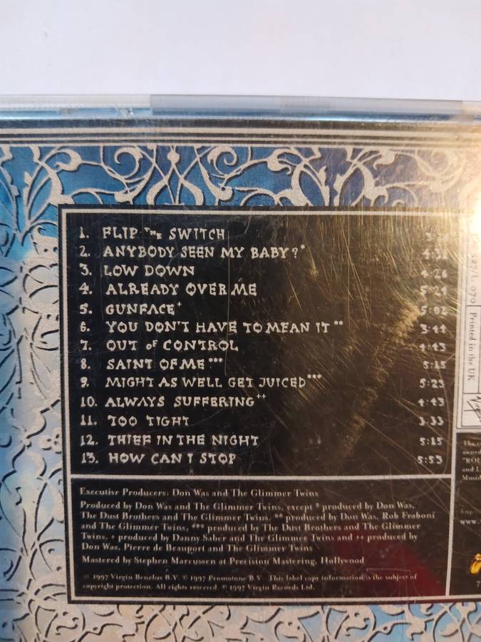The Rolling Stones, Bridges to Babylon CD