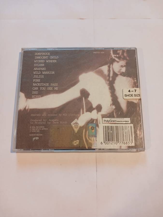 Arapaho, Wicked Wonder CD