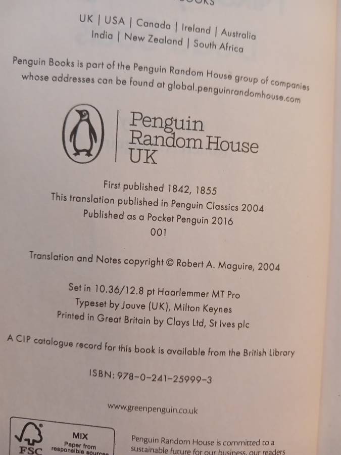 Dead Souls by Nikolay Gogol