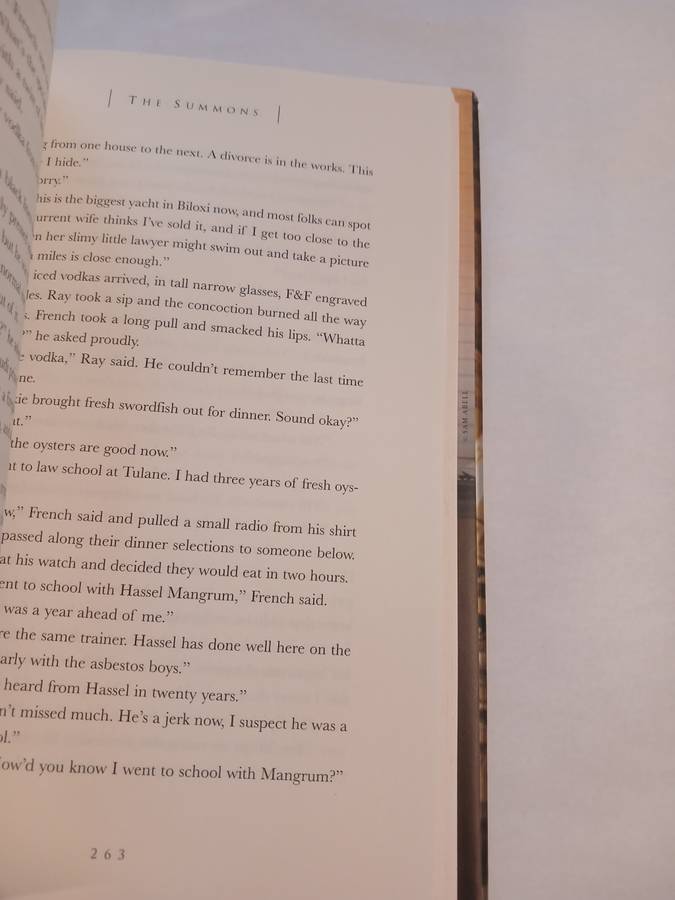 The Summons by John Grisham, First Edition