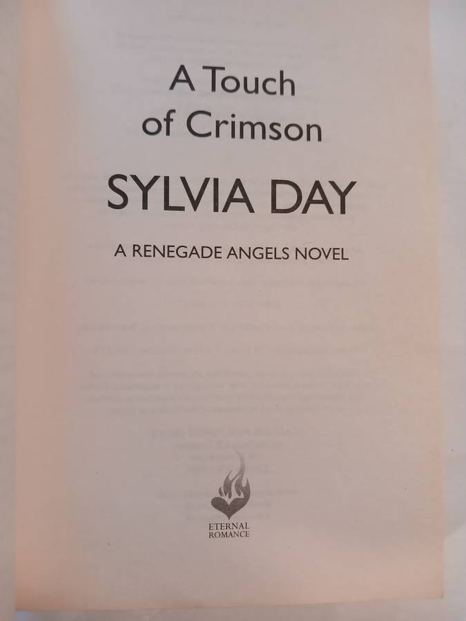 A Touch of Crimson by Sylvia Day