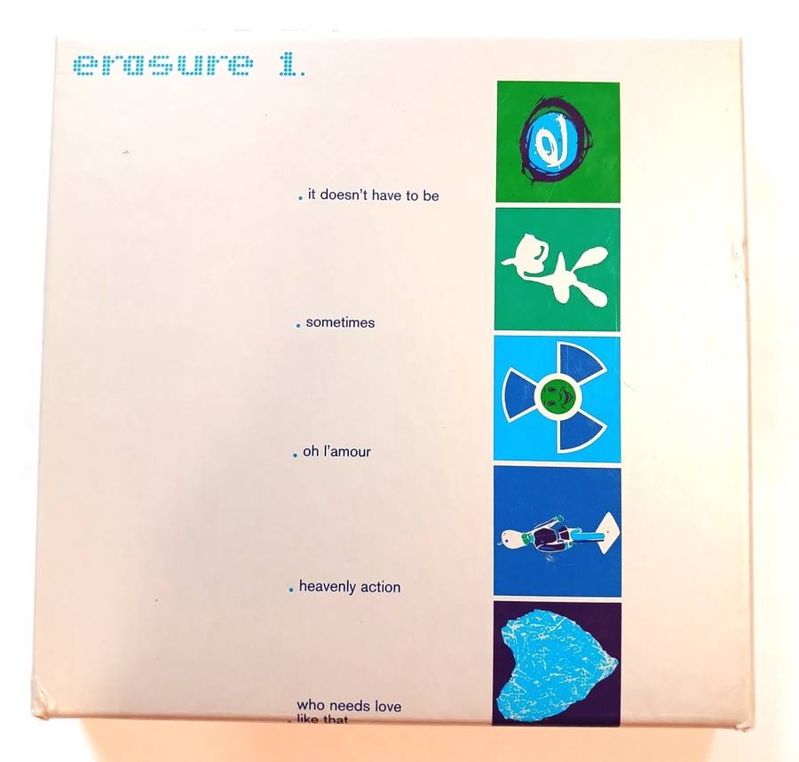 Erasure 1, Singles, 5 x CD Boxset, UK & Europe