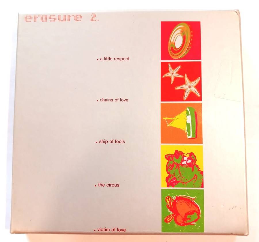 Erasure 2, Singles, 5 x CD Boxset, Europe