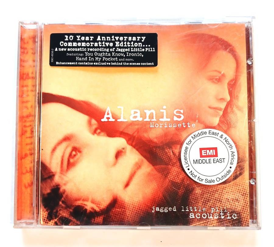 Alanis Morissette, Jagged Little Pill Acoustic, Enhanced CD, Europe