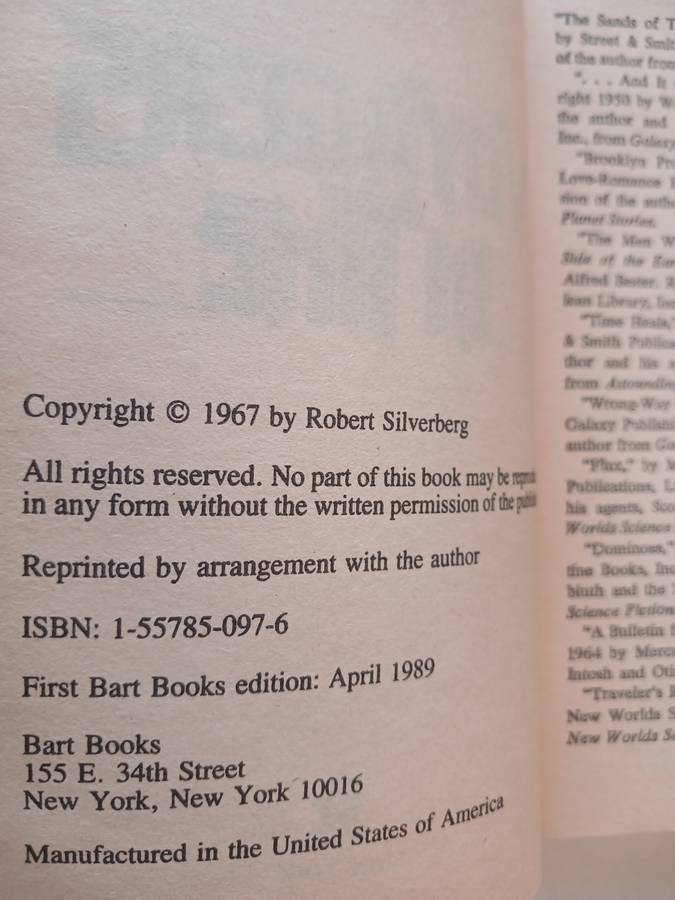 Voyagers in Time by Robert Silverberg