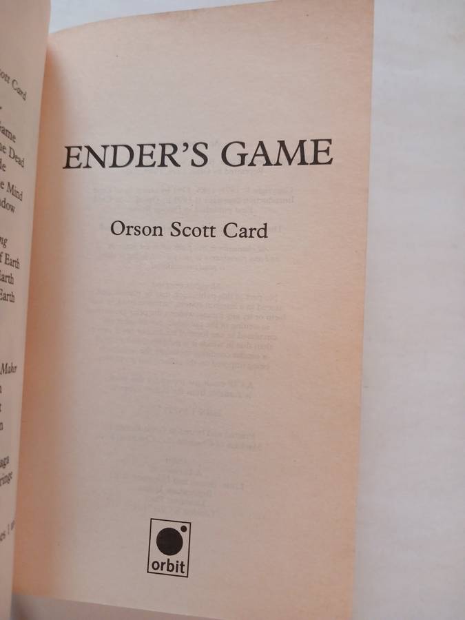 Ender's Game by Orson Scott Card