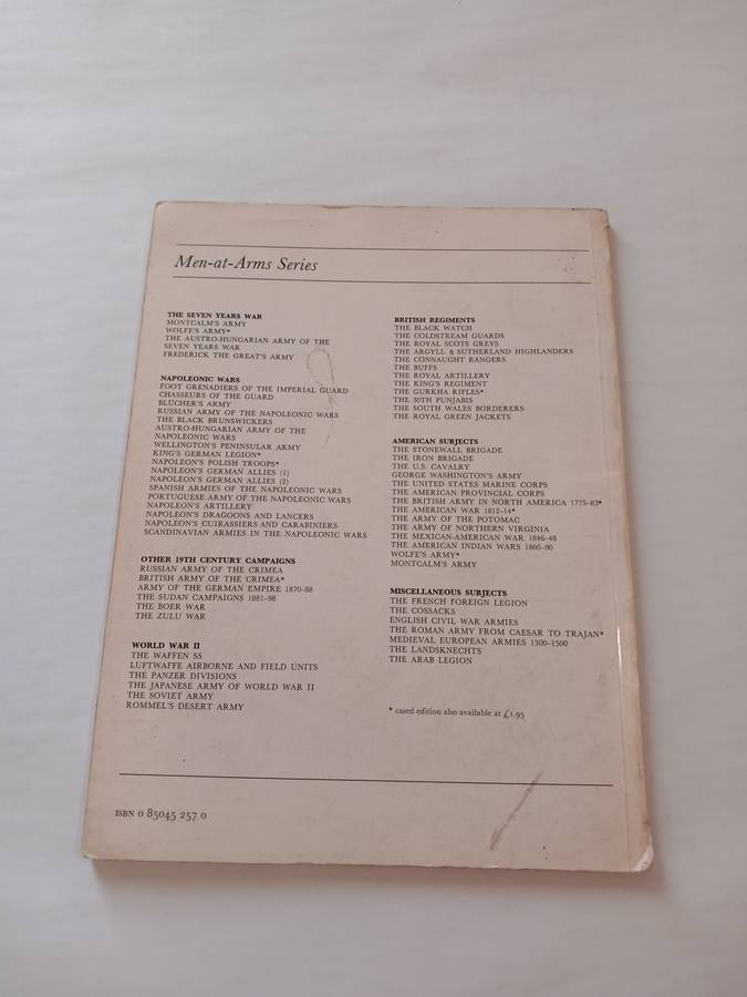 The Boer War, Osprey: Men-At-Arms Series