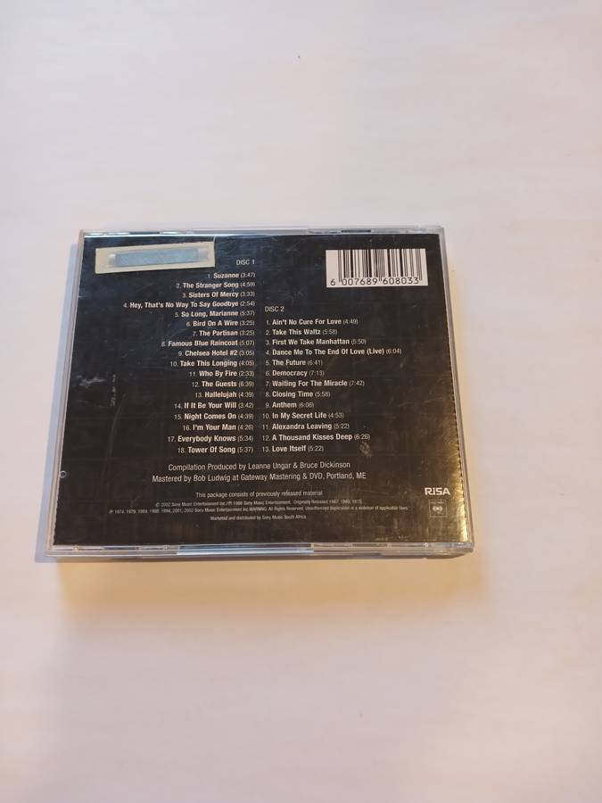 Leonard Cohen, The Essential, 2 x CD