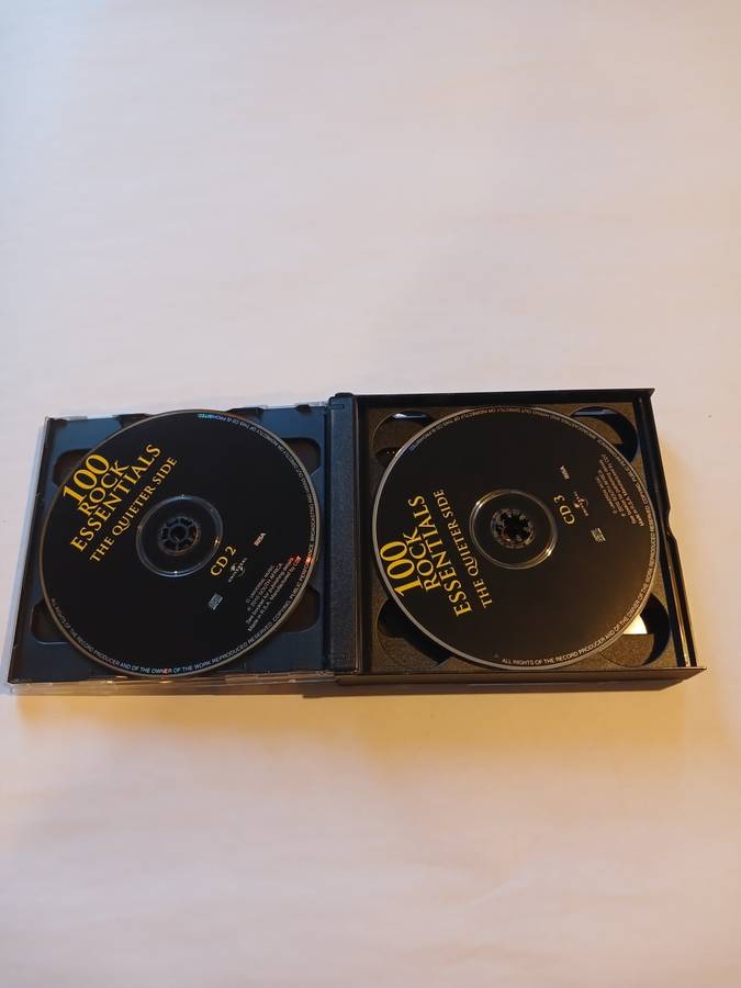 100 Rock Essentials, The Quieter Side, 6 x CD